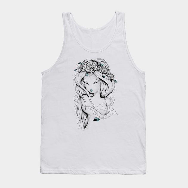 Poetic Gypsy Tank Top by LouJah69